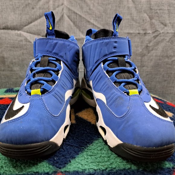 Nike Air Griffey Max 1 GS Varsity Royal Blue Volt DJ5162-400- 5.5Y Kids - Picture 8 of 16